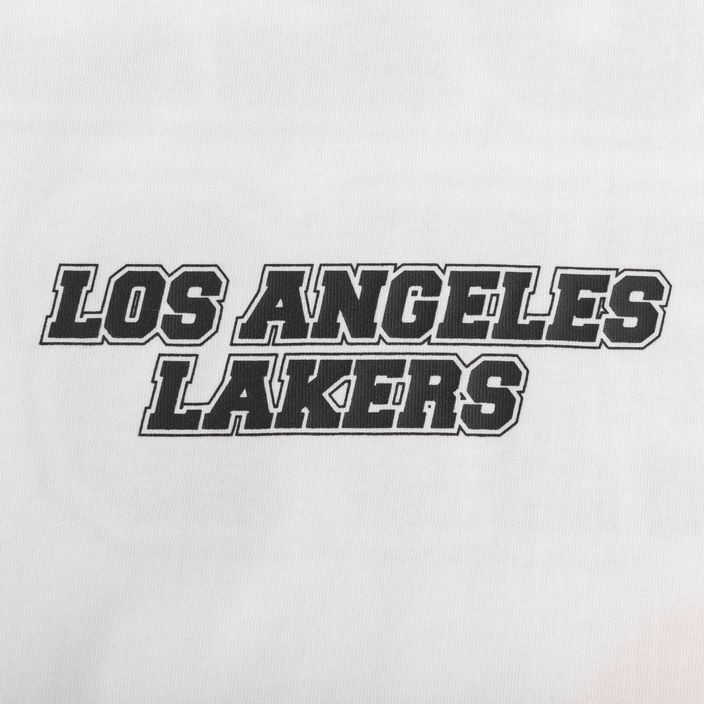 férfi póló New Era NBA Large Graphic BP OS Tee Los Angeles Lakers white 8